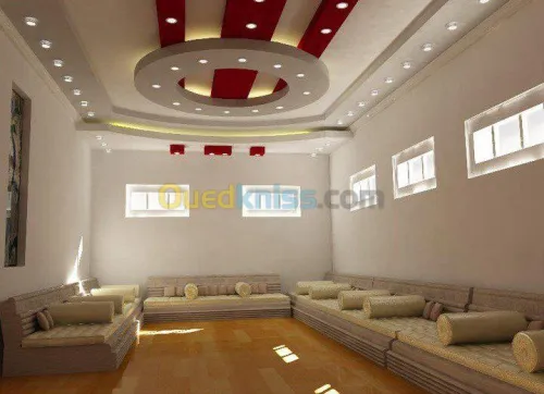 décoration/séparation/faux plafond/pvc