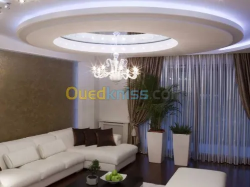 décoration/séparation/faux plafond/pvc