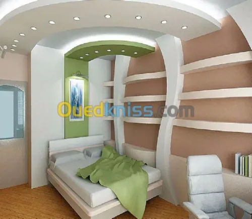 décoration/séparation/faux plafond/pvc