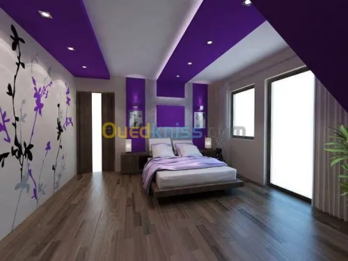 décoration/séparation/faux plafond/pvc