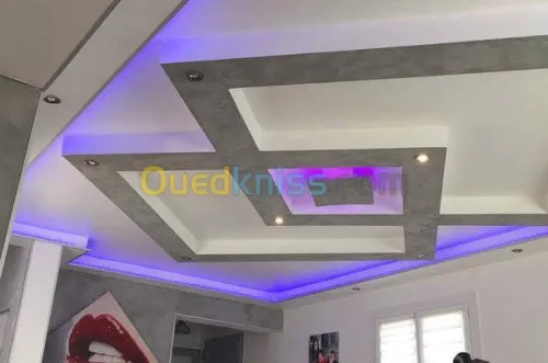 décoration/séparation/faux plafond/pvc