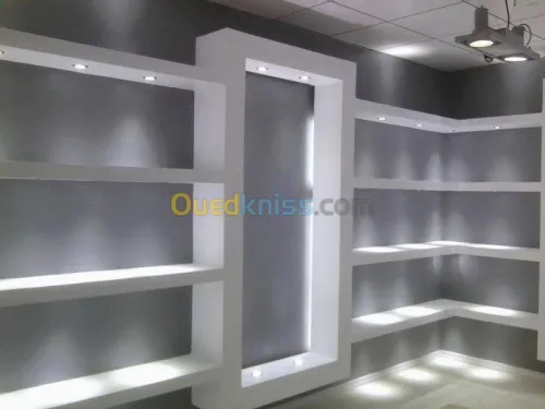 décoration/séparation/faux plafond/pvc