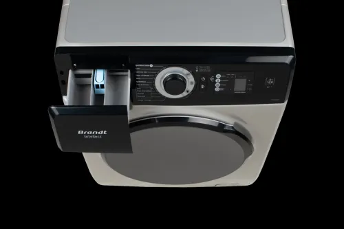 MACHINE À LAVER BRANDT 8KG 1400Tr/MIN HUBLOT LENSE INVERTER 12 PROGRAMMES / CASH ET FACILITÉ