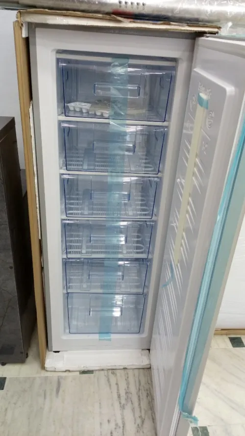 CONGÉLATEUR RAYLAN VERTICAL AUTOMATIQUE DEFORST GRIS 182L / CASH ET FACILITÉ