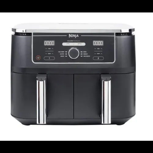 AIR FRYER NINJA DUAL ZONE 9.5L (4.25+4.25) DOUBLE BAC VENTILÉ 2470W / CASH ET FACILITÉ