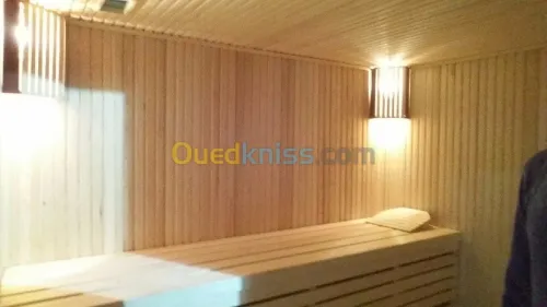 Fabrication de sauna sûre musure 