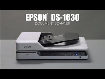 Scanner A4 Epson WorkForce DS 1630 - Scanner A4 avec chargeur document automatique ADF -