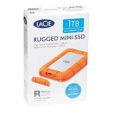 SSD EXTERNE LACIE 1TO RUGGED MINI USB TYPE C 2000Mo/s
