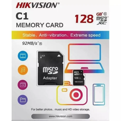 Cartes mémoire Hiksemi Micro SD 08Gb / 16Gb / 32Gb / 64Gb / 128Gb / 256Gb 