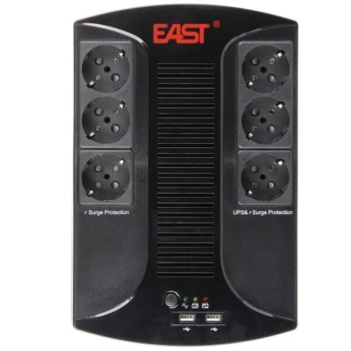 Onduleur EAST EA256P-FR 650VA / 390W / 06 Sorties FR