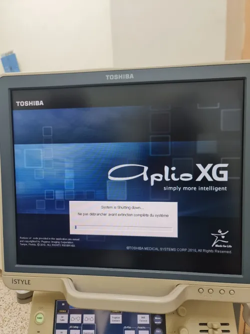 Echographe toshiba