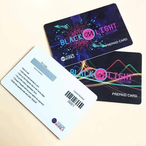 IMPRESSION SUR CARTES EN PVC. Cartes de visite, Badges, Cartes fidélité, Macarons, etc....