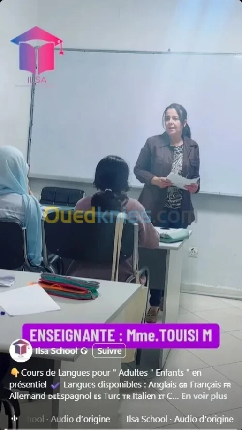 Ecole des langues Anglais TOEFL Français TCF Allemand IELTS Espagnol Italien Turc Russe DALF Chinois