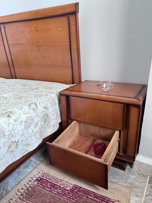 Chambre a coucher bois hêtre 