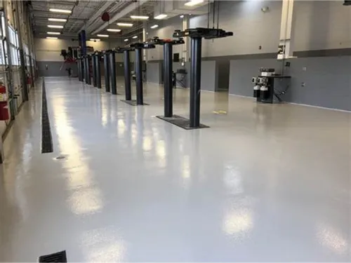 revêtement risin époxy + coulage 