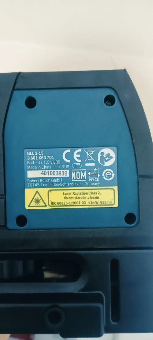 2 ligneNiveau laser bosch GLL 2-15 profissional