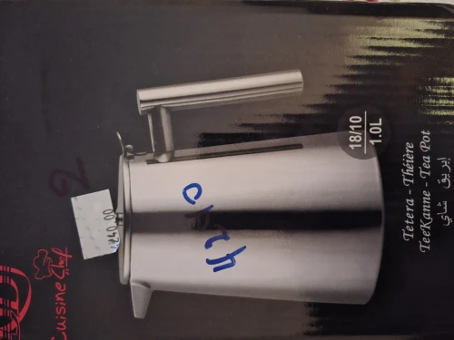 Théière en inox 1L BBF Cuisine Chef  neuve