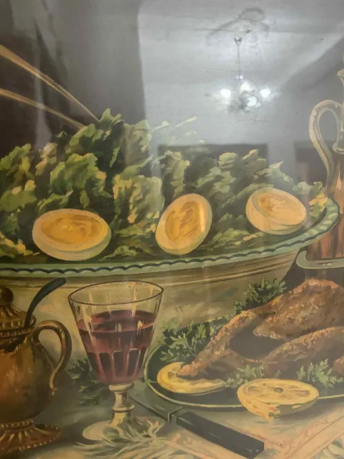 Deux tableaux chromolithographie 