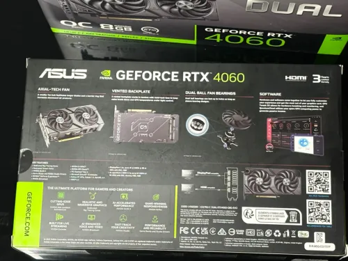Promotion!! Asus rtx 4060 8gb gddr6 carte graphic 