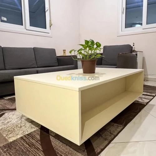 Cuisine & Table tv Table basse Moderne En MDF High Gloss