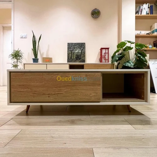 Cuisine & Table tv Table basse Moderne En MDF High Gloss