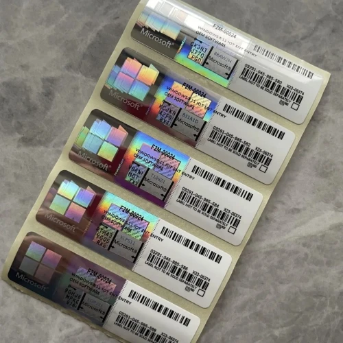 Microsoft Windows 11 Pro étiquette/ Sticker Original  Disponible  quantité