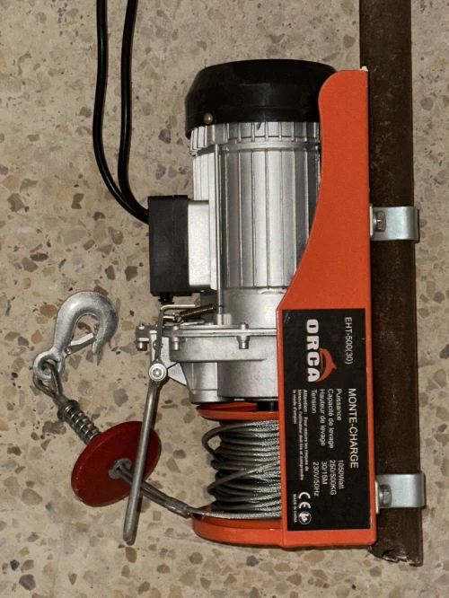 Monte charge orga 250kg*30m/500kg*15m