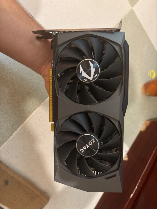 Rtx 3060ti 8gb zotac oc black edition with box (used like new)