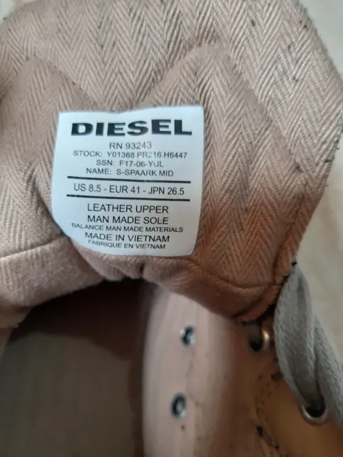 Basquettes diesel