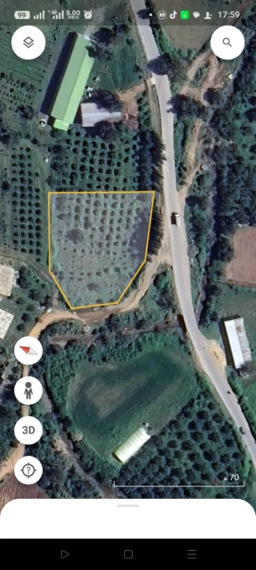 Vente Terrain Agricole Skikda Ain kechra