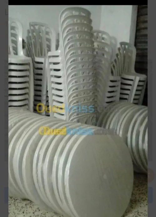 Location table et chaise plus vaisselle 