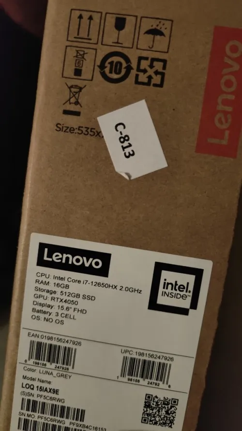 Lenovo LoQ i7 12600HX with RTX 4050