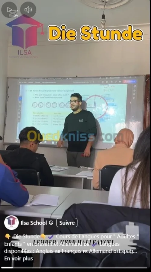 Ecole des langues Anglais TOEFL Espagnol Français TCF Allemand IELTS Italien Turc Russe Chinois DALF