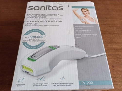  Sanitas IPL 200 - Appareil epilation lumiere pulsee - 600000 flash - Fabrique en Allemagne