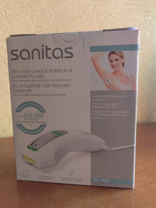  Sanitas IPL 200 - Appareil epilation lumiere pulsee - 600000 flash - Fabrique en Allemagne