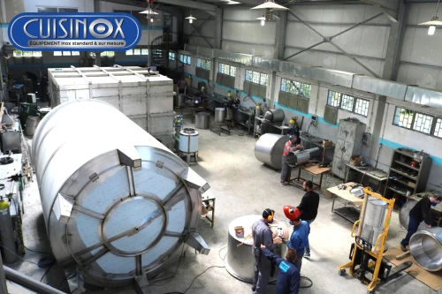 FABRICATION ET COMMERCIALISATION DES CUVES 304 ALIMENTAIRE ET 316 MEDICALE