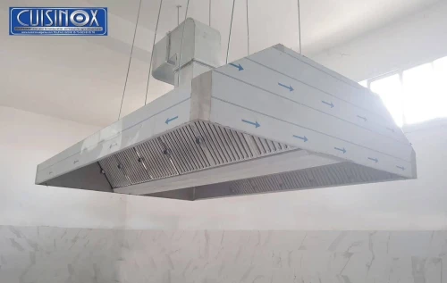 hotte en inox