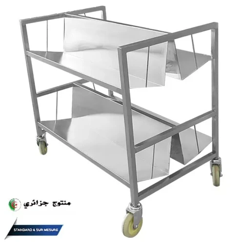 CHARIOTS DE SERVICE EN INOX