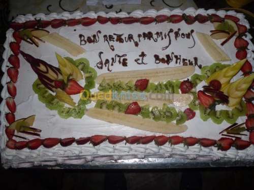 préparation de gateaux 
