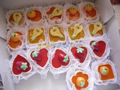 préparation de gateaux 