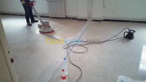 Ponçage et lustrage granite et marbre 