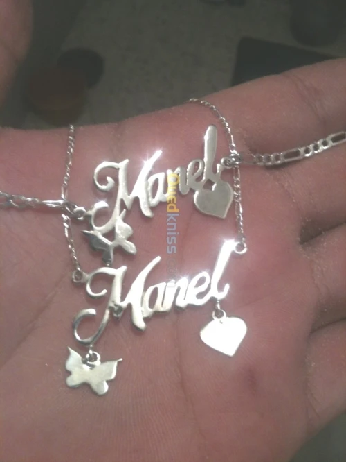 chaîne et pendentif  en argent  