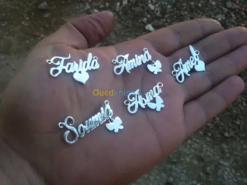 chaîne et pendentif  en argent  