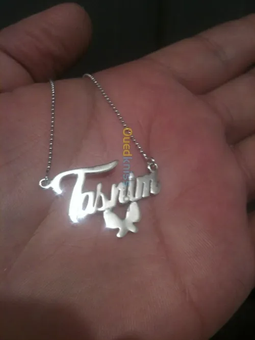 chaîne et pendentif  en argent  
