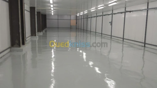 revetment de sol epoxy