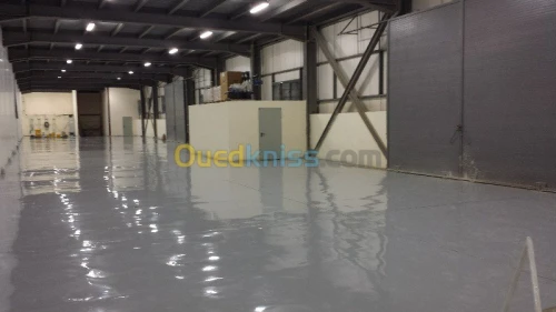 revetment de sol epoxy