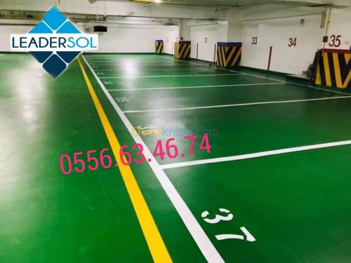 revetment de sol epoxy