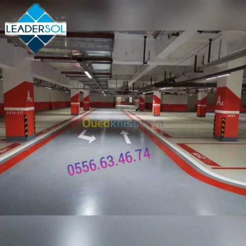 revetment de sol epoxy