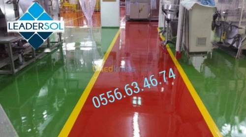 revetment de sol epoxy