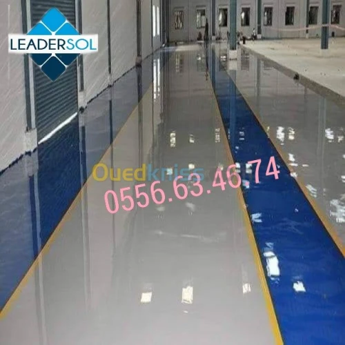 revetment de sol epoxy